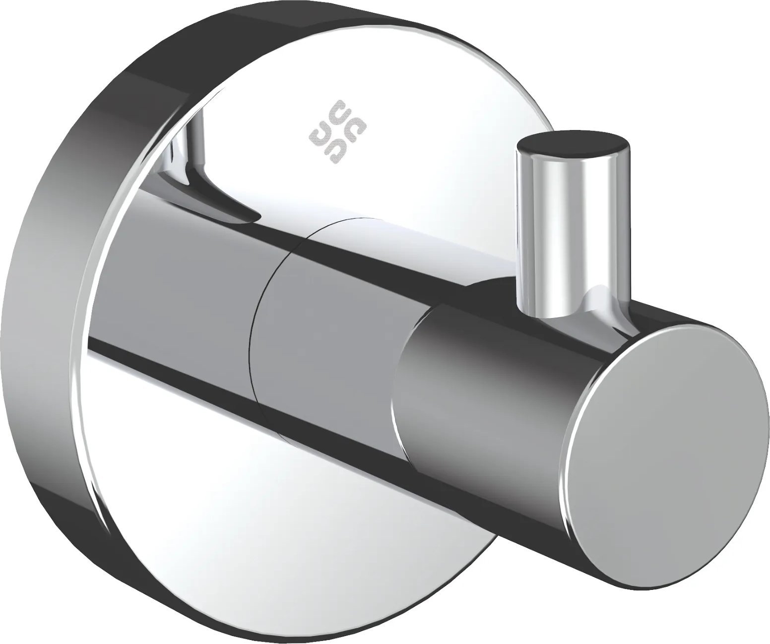 Deante Uchwyt 1-hakowy 5 cmcm srebrny (ADJ 0111)