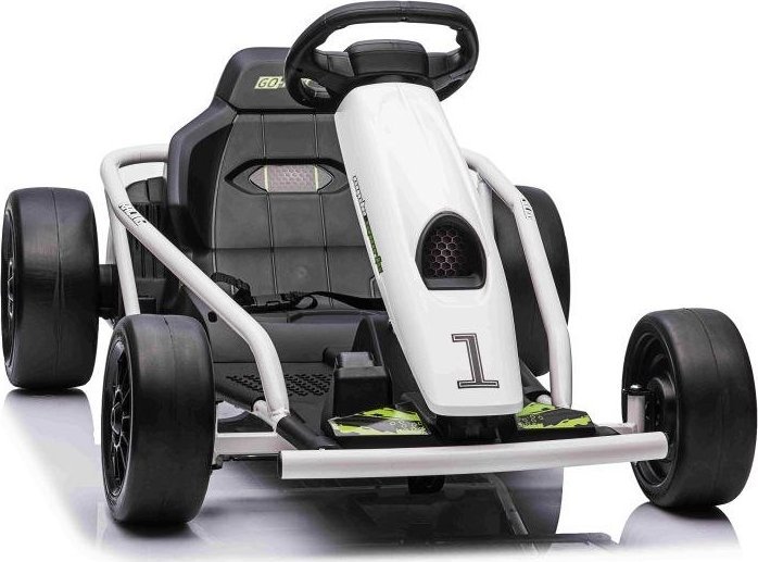 Super-Toys SZYBKI DRIFTUJĄCY GOKART NA AKUMULATOR 24 V SUPER ZABAWA FILM\SX1968-NEW