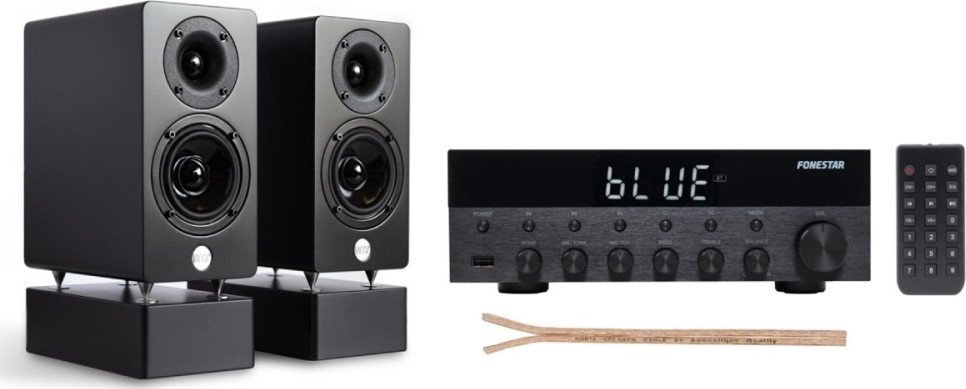 Kolumna Fonestar Zestaw audio WRS MM2 + głośniki Fonestar AS-1515 + kabel głośnikowy AQ 615