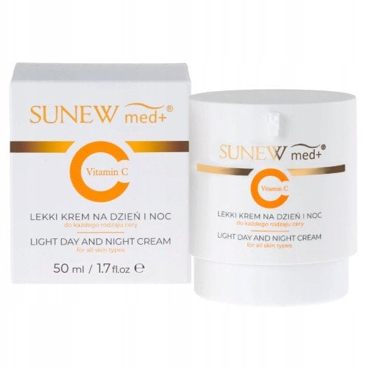 SUNEWMED_Vitamin C lekki krem na dzień i na noc 50ml