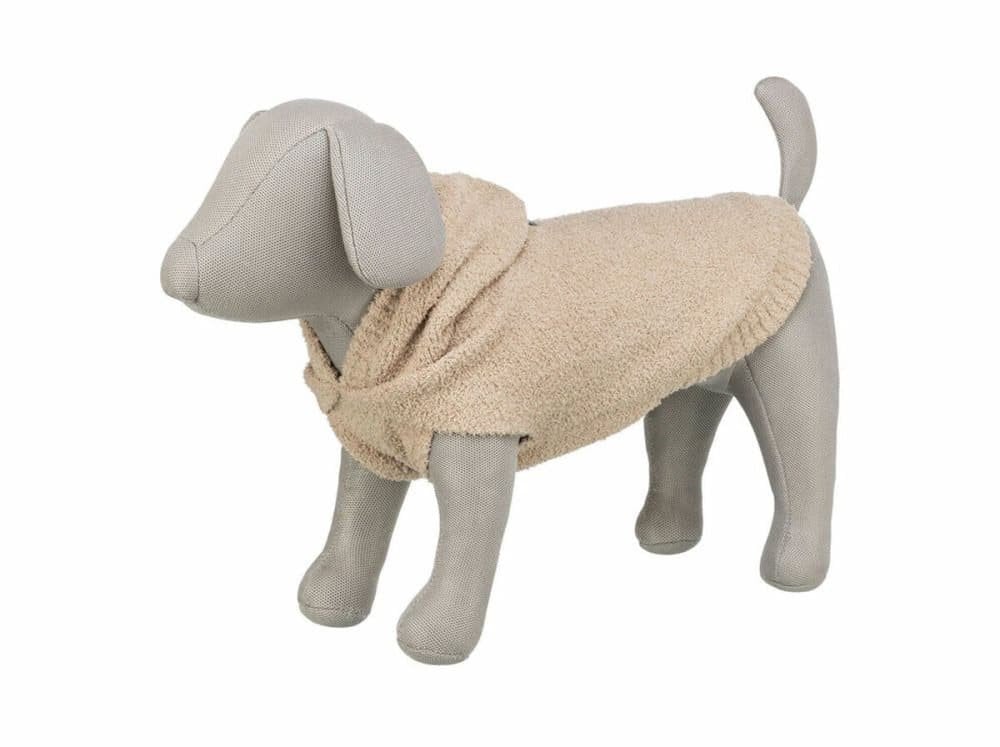 Carson, bluza z kapturem, dla psa, piaskowa XXS: 24 cm