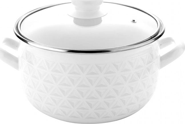 Emalia Pleszew GARNEK EMALIOWANY PYZA Z/P DIAMOND 18CM 2,8L kod: 001-GAR-AV/18/DIA