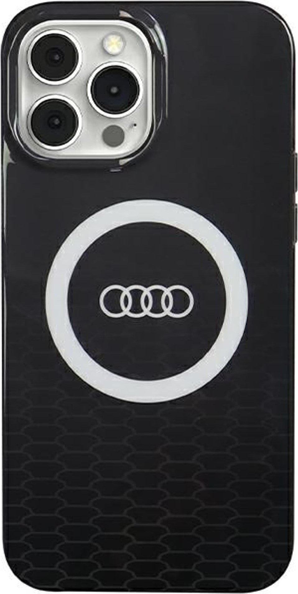 Audi Audi IML Big Logo MagSafe Case iPhone 13 Pro Max 6.7" czarny/black hardcase AU-IMLMIP13PM-Q5/D2-BK