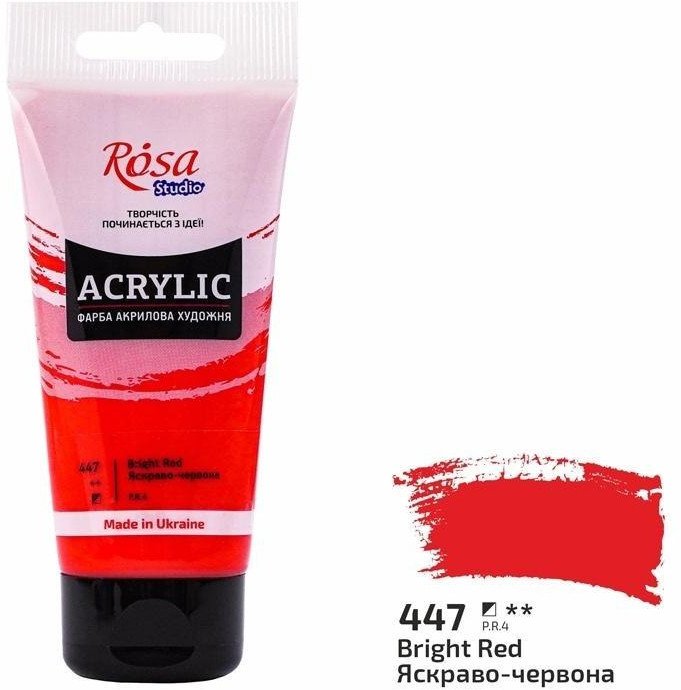 Farba akrylowa bright red 447 75ml