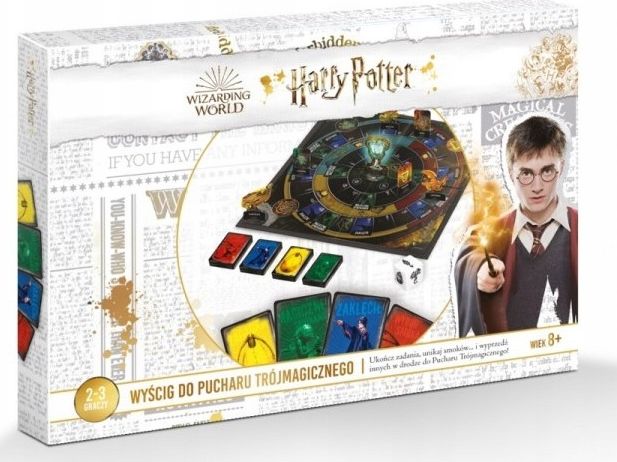 Cartamundi Gra planszowa Gra Harry Potter Wyścig do pucharu Trójmagicznego