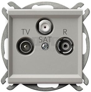 Gniazado RTV-SAT końcowe Ospel Sonata GPA-RS/m/82 IP20 kaszmir