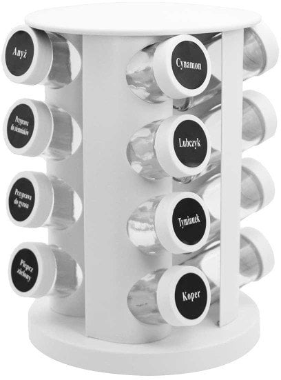 STOJAK OBROTOWY NA PRZYPRAWY 16 POJEMNIKÓW 2861