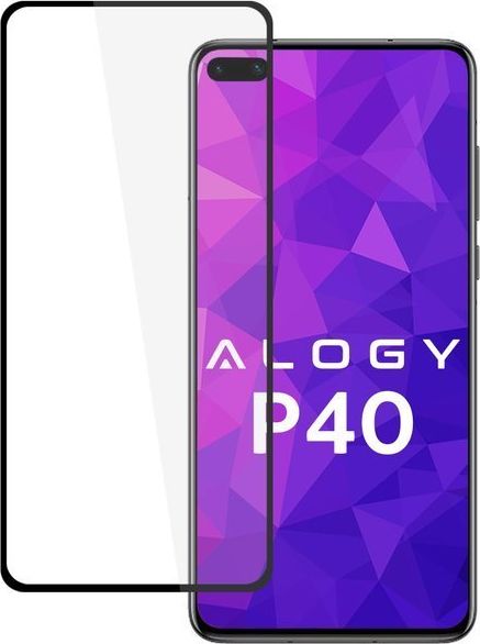 Alogy Szkło na telefon Alogy Full Glue case friendly do Samsung Galaxy A71 Czarne uniwersalny