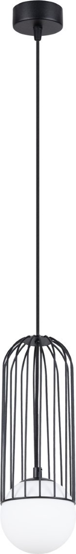 Lampa wisząca Sollux Lighting SOLLUX Lampa wisząca BRINA 1 czarna 1 x G9 SL.1332