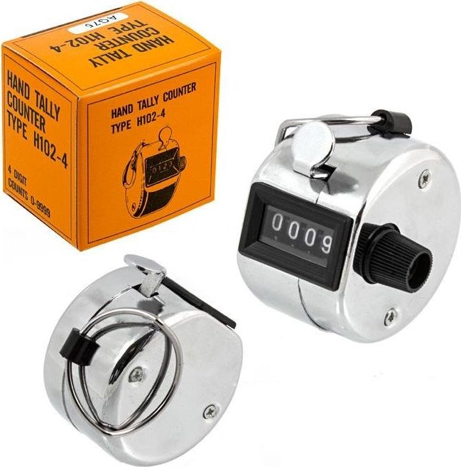 Sports Equipment Klikacz do zliczania AG75 szary