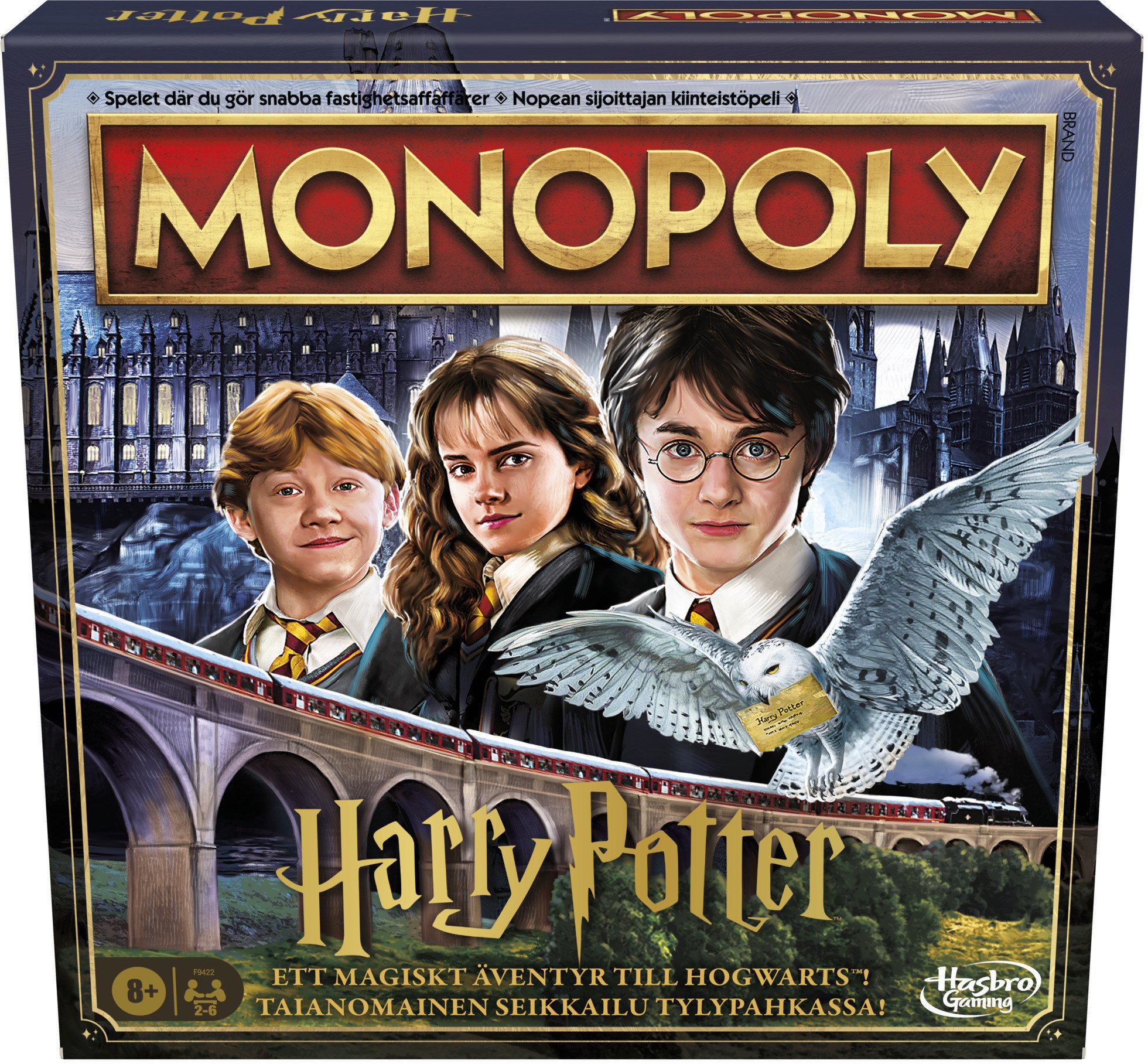 Hasbro Gra planszowa Monopoly: Harry Potter (edycja skandynawska)