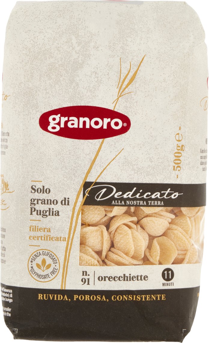 Makaron Dedicato Orechiette N.91 500g - Granoro