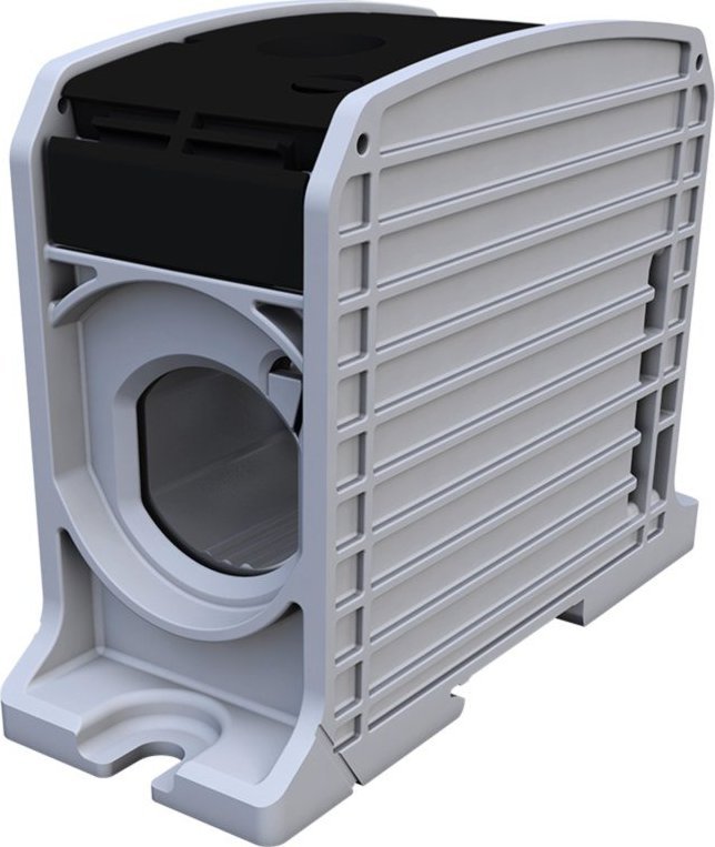 Simet Złączka szynowa gwintowa Al/Cu STB 300 (87910) SIMBLOCK czarny 81301007