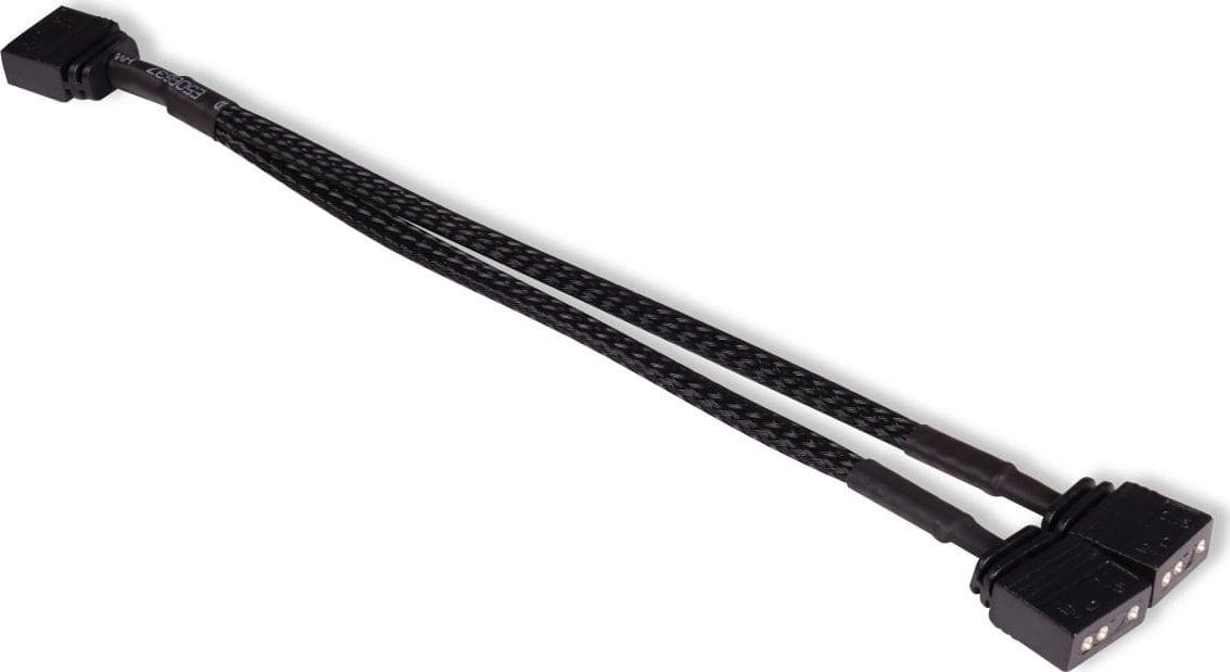 Alphacool Alphacool Y-Splitter aRGB 3-Pin auf 2x 3-Pin 15cm - schwarz