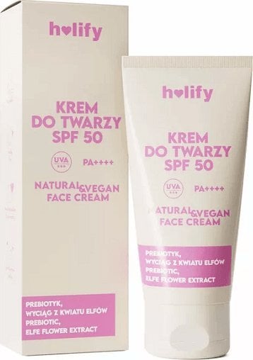 Holify Krem do twarzy prebiotyczny SPF50 50ml