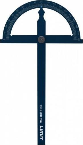 Limit Kątomierz tarczowy aluminiowy Limit PRD 150x170 mm