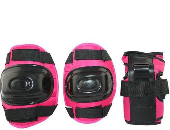 Nils Extreme H108 rozm.XS Ciemny Róż zestaw ochraniaczy (16-2-330)