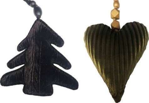 Kaemingk Zawieszka świąteczna na choinkę mix wzorów 15 cm