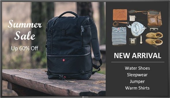 Monitor AG Neovo AG Neovo QM-6502 Płaski panel Digital Signage 163,8 cm (64.5") LCD 400 cd/m 4K Ultra HD Czarny