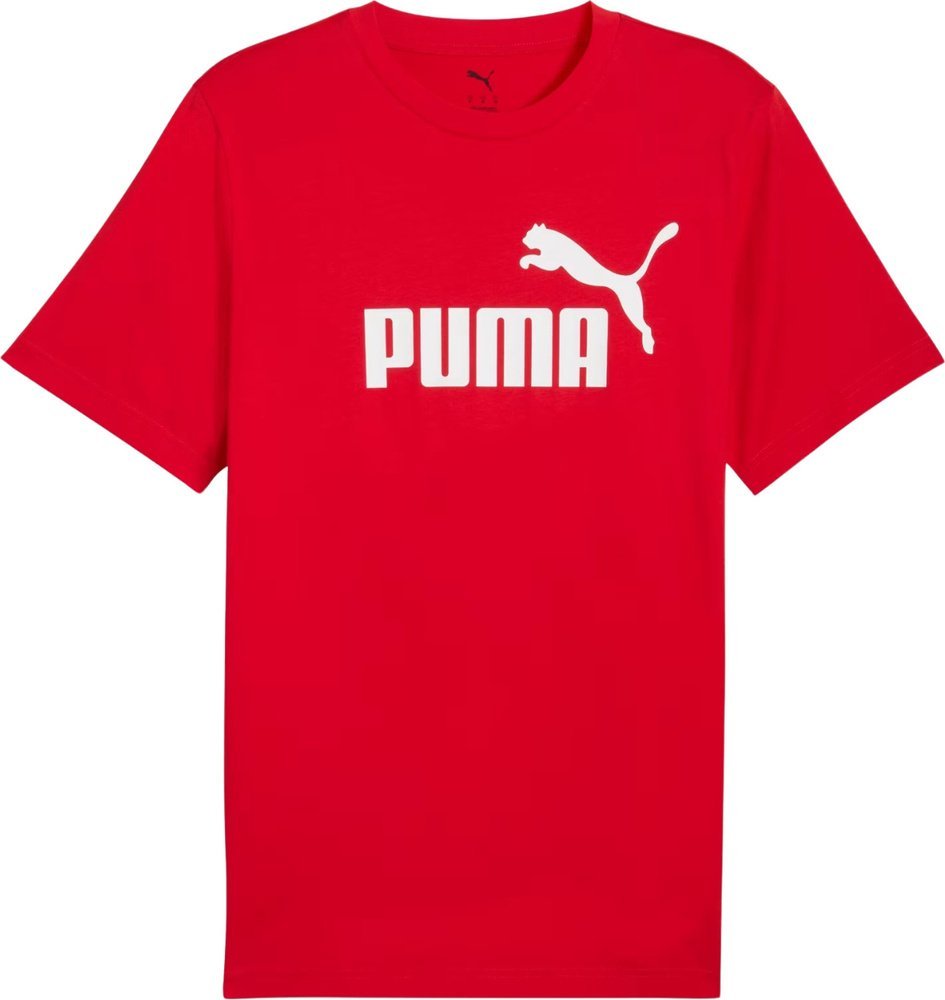Koszulka męska Puma Ess No.1 Logo Tee czerwona 682532 11 XL