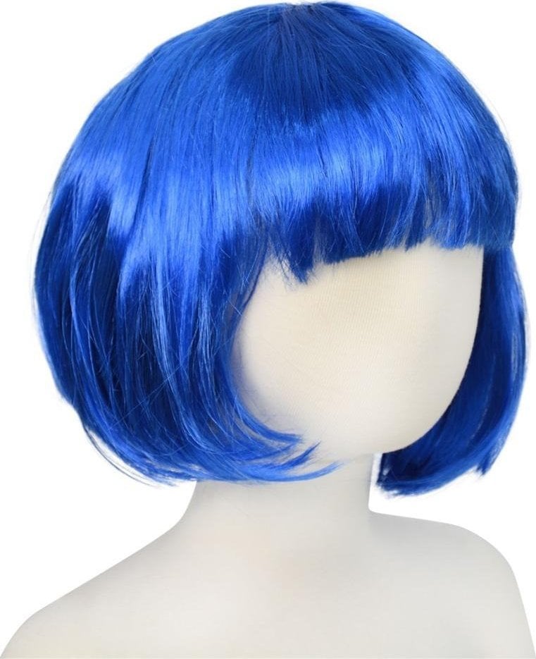 Peruka bob granatowa