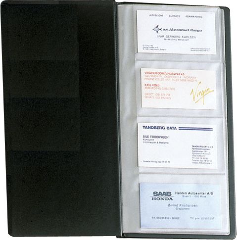 Esselte wizytownik esselte czarny (56837)