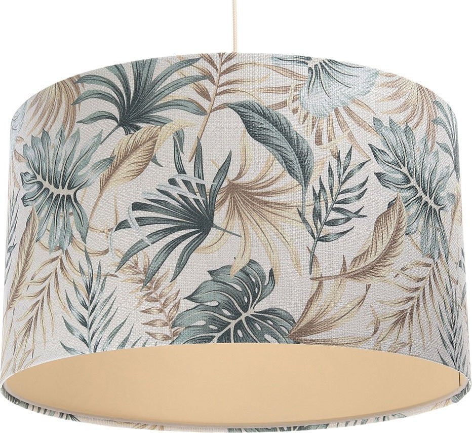 Lampa wisząca Lumes Lampa wisząca boho w motywem liści - S398-Magra