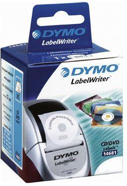 Dymo 57MM 160SZT WHITE DVD (5411313146814)