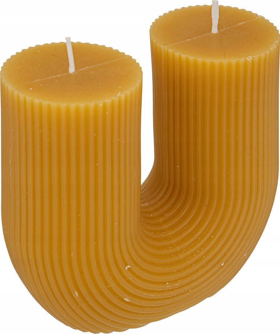 Atmosphera Świeca prążkowana DEMI, w kształcie litery U