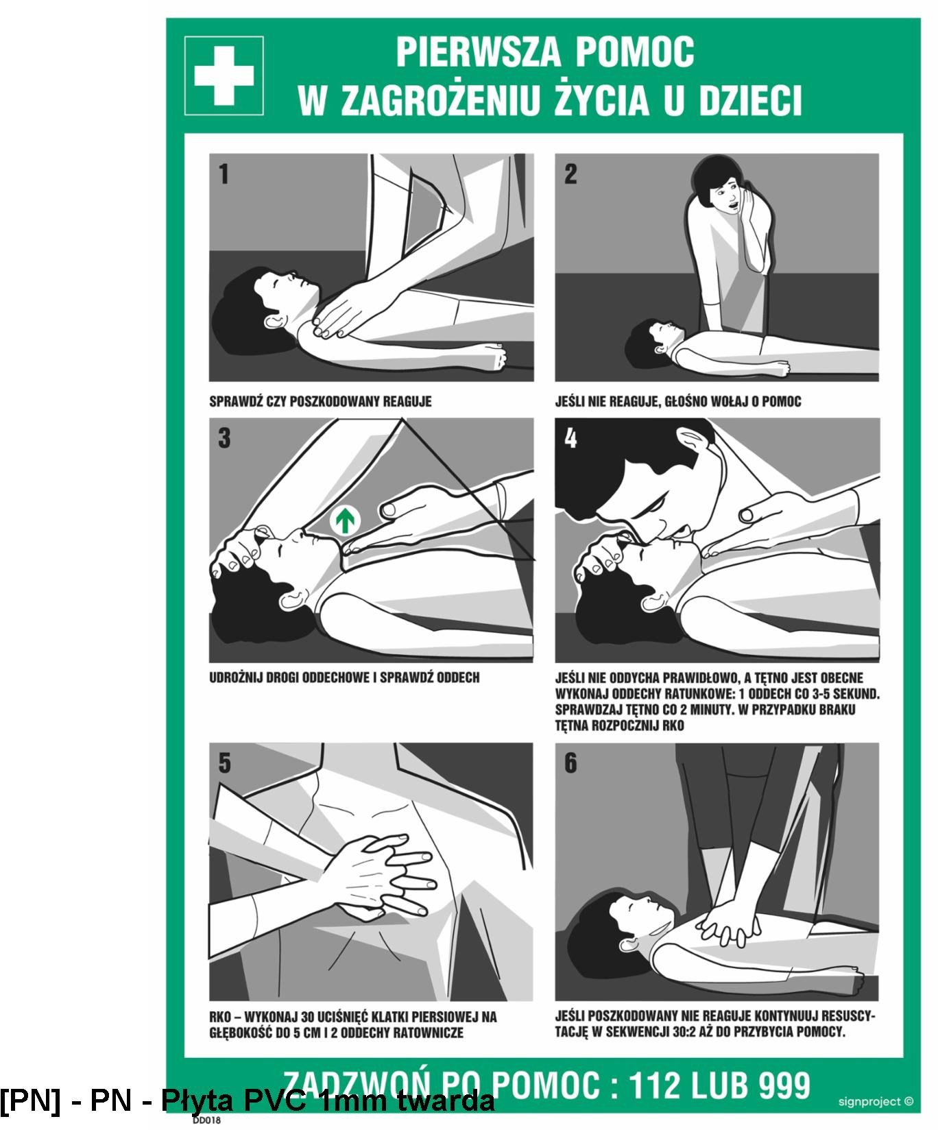 DD021 - Pierwsza pomoc w zagrożeniu życia u dzieci