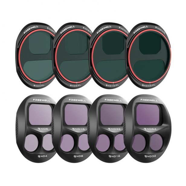 Freewell Zestaw filtrów do Dji Mavic 4 Pro All Day (8szt)