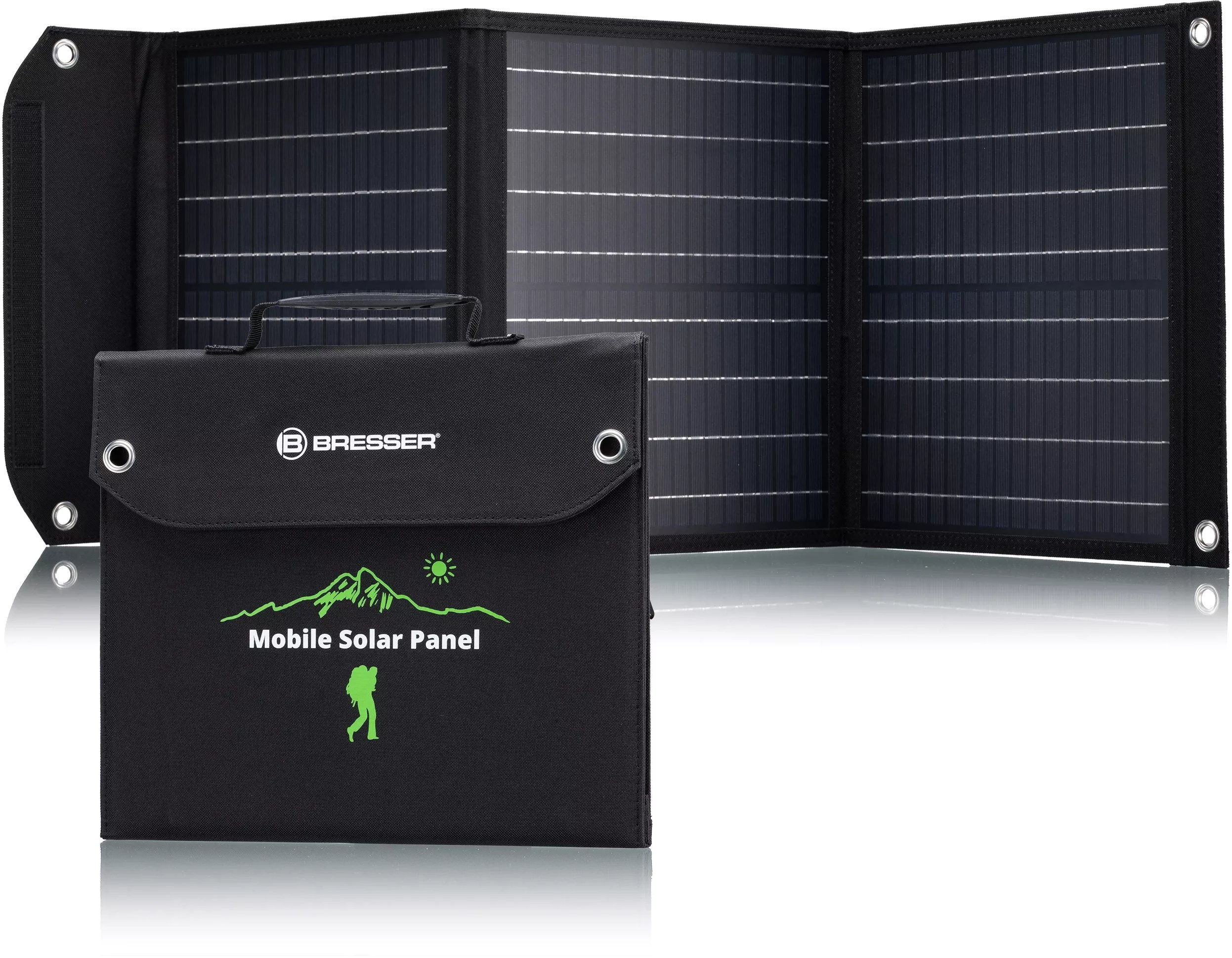 Bresser Mobile Solar Panel 40W mit USB