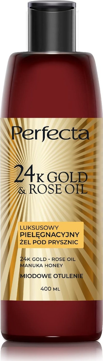 DAX PERFECTA 24K Gold&Rose Oil Luksusowy pielęgnacyjny żel pod prysznic 400 ml