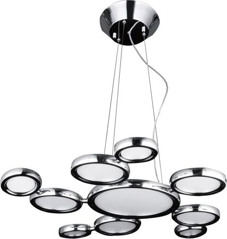 Lampa wisząca Azzardo ledowa nowoczesna chrom (AZ1786)