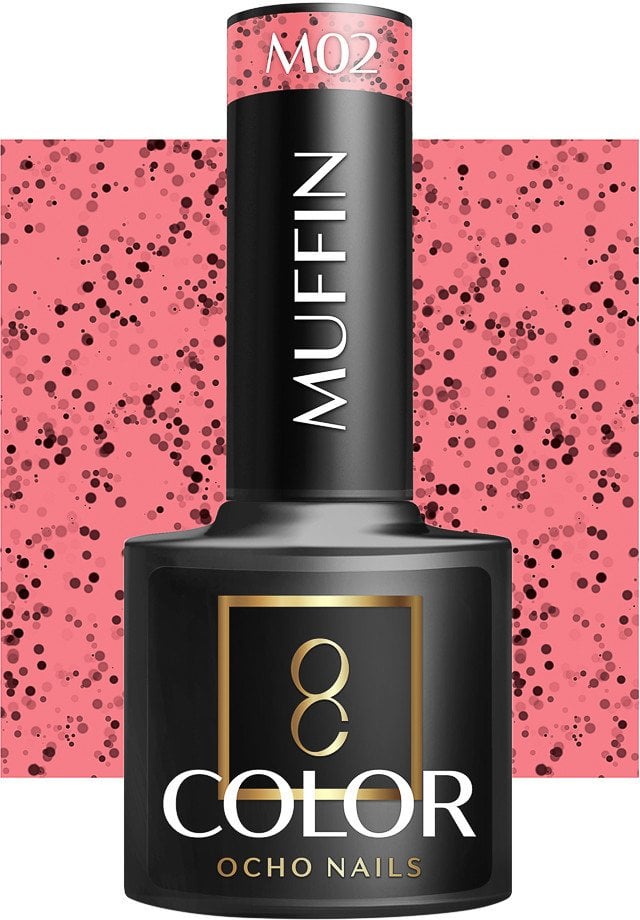 OCHO NAILS Lakier hybrydowy muffin M02 -5 g