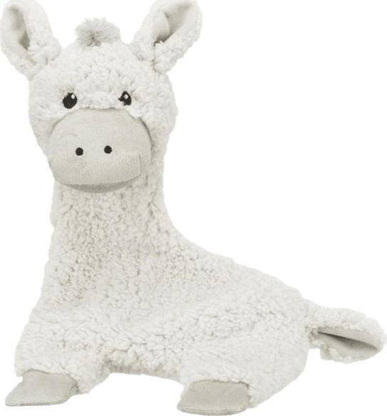 Trixie Be Eco Osiołek Elenor, zabawka, dla psa, plusz, 40 cm, z dźwiękiem