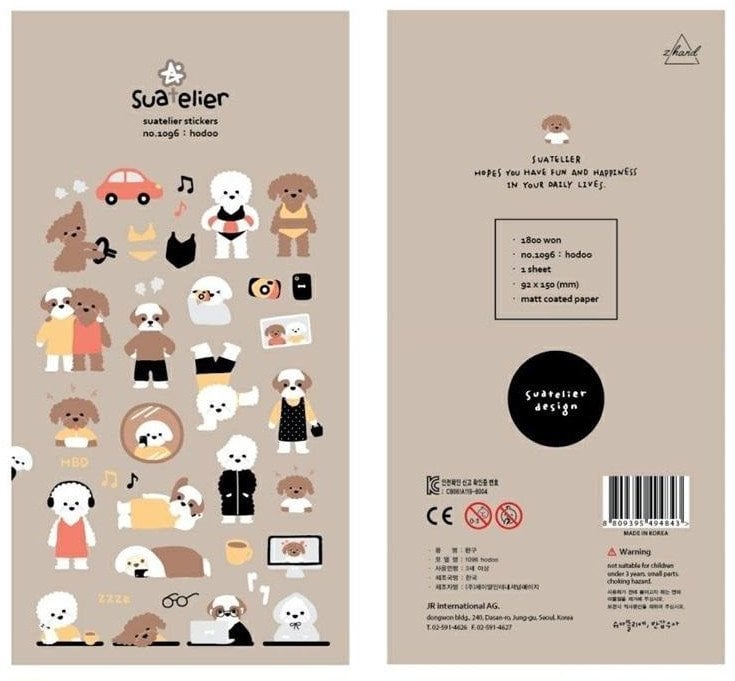 Zdesign Naklejki ozdobne Psy