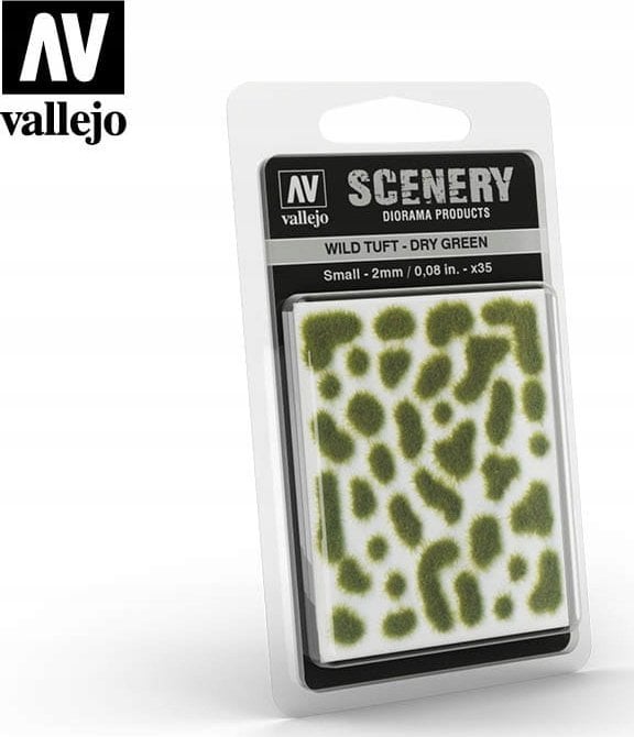 Vallejo Vallejo: Scenery - Wild Tuft - Dry Green (2 mm)x35