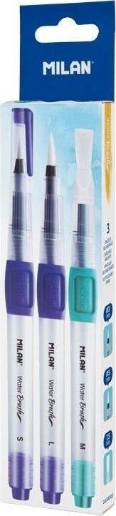 Milan Pędzel wodny mix 3 sztuki MILAN
