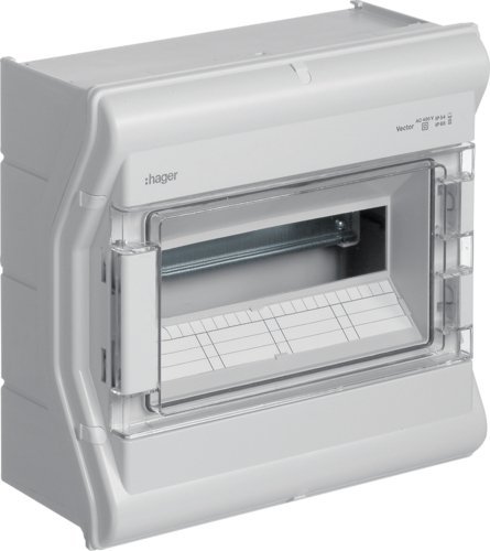 Hager Rozdzielnica modułowa 1x12 natynkowa odporna UV IP65 Vector VE112SN