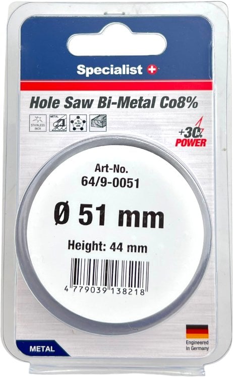 SPECIALIST+ crown BI-METAL, 51 mm