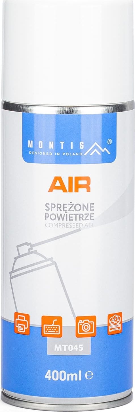 Inne Sprężone powietrze 400ml. Montis MT045