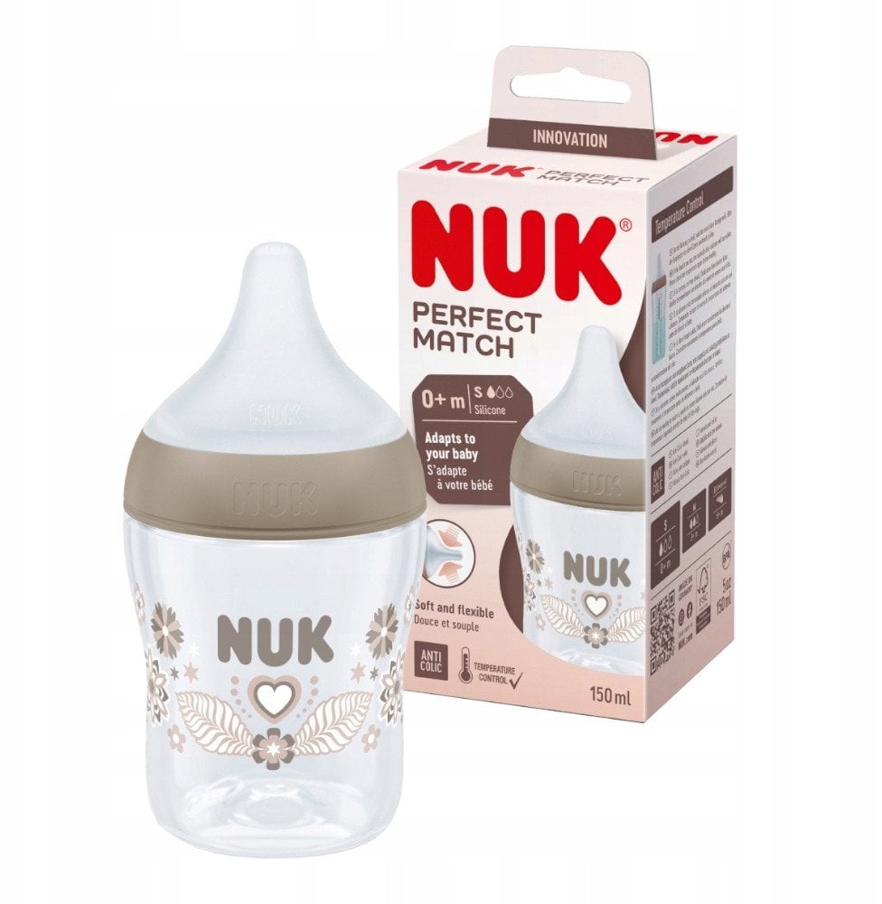 NUK BUTELKA PP 150ML PM SIL SM SERCA10743092 1/6