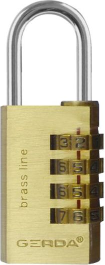 Gerda Kłódka pałąkowa szyfrowa 40mm (KSP0004000.98000B)