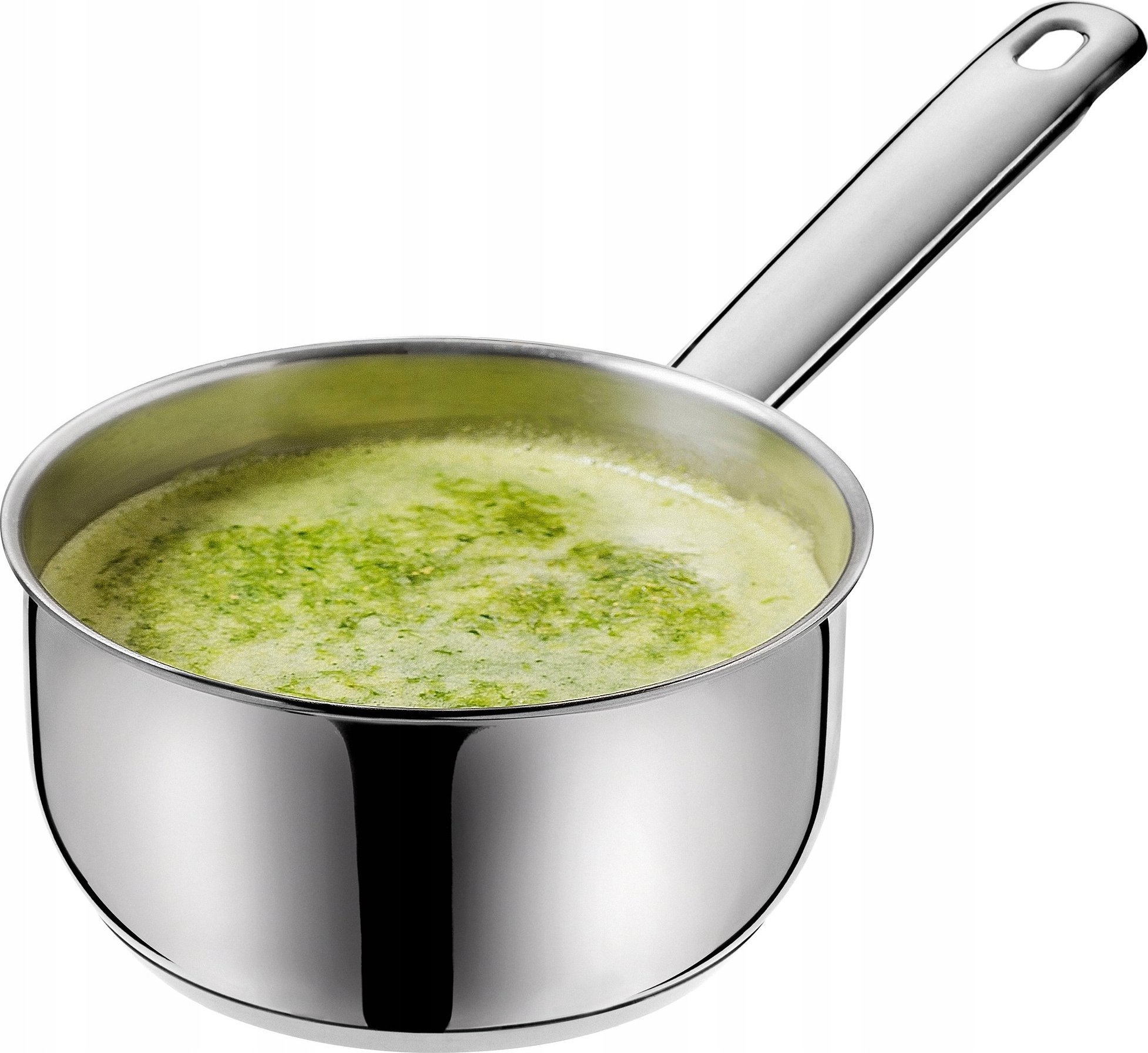 Kadax Garnek Rondel 1L Stalowy Indukcja Gaz Stal 14cm