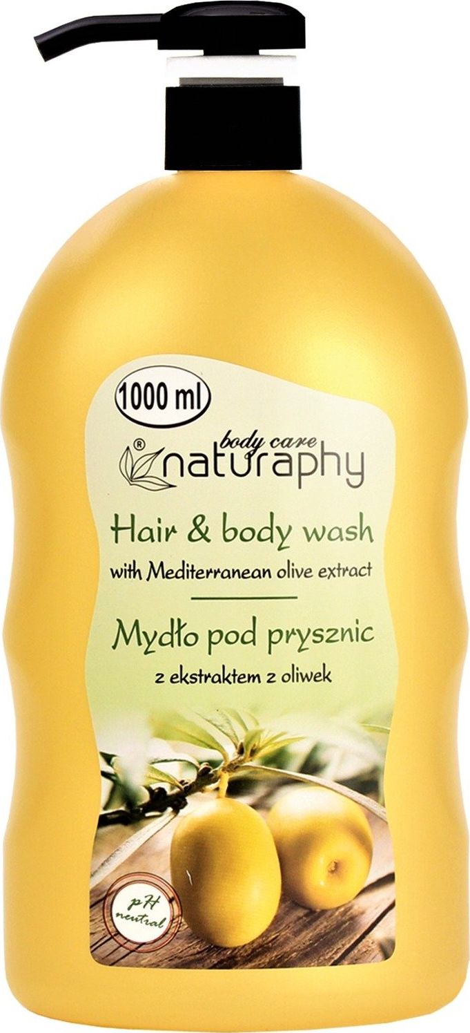 BluxCosmetics Mydło pod prysznic z ekstraktem z oliwek 1L