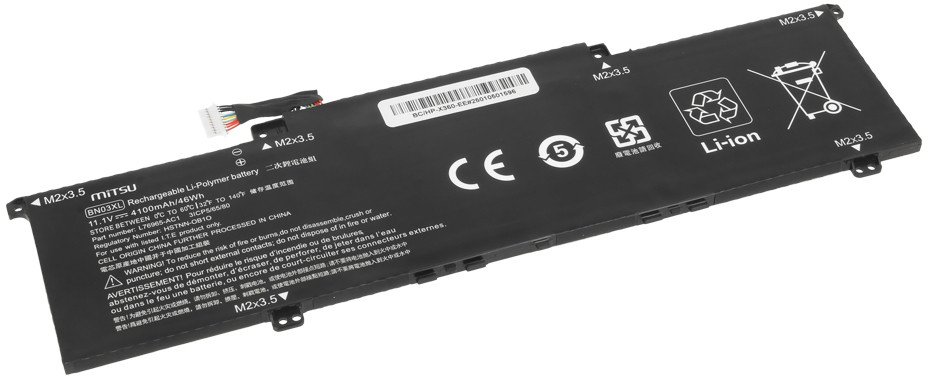 Bateria BN03XL do HP Envy x360 13-AY 13-AR 13-BA 15-ED 15-EE 15-EU