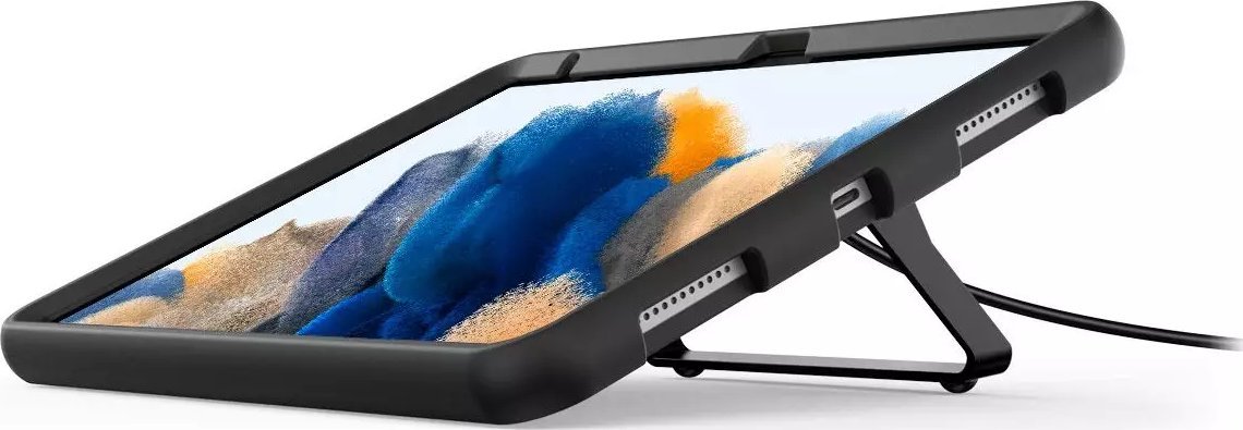 Etui na tablet Compulocks Compulocks Galaxy Tab A8 10.5" Secured Kickstand - Stossstange fur Tablet - Stander - Metall, Gummi - Schwarz - fur Samsung