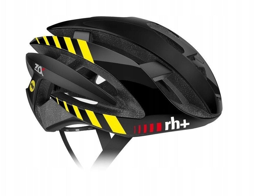 Kask rowerowy zeroRH+ Z Alpha MIPS MATT BLACK/SHINY - XS/M