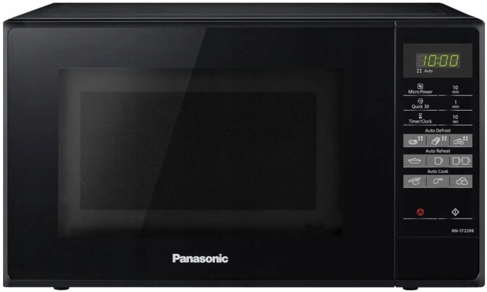 Panasonic NN-ST22RBEVG kompaktowa kuchenka mikrofalowa czarna